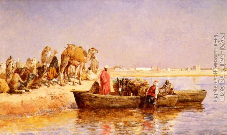 Edwin Lord Weeks : Along The Nile